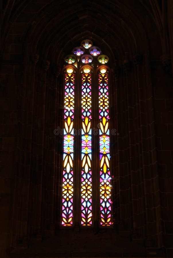 Stained Glass stock photo. Image of glass, macro, abstract 27575840