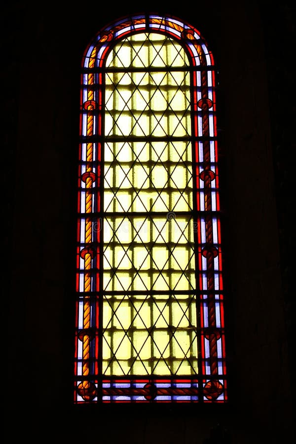 Stained Glass stock photo. Image of glass, macro, abstract 27575840