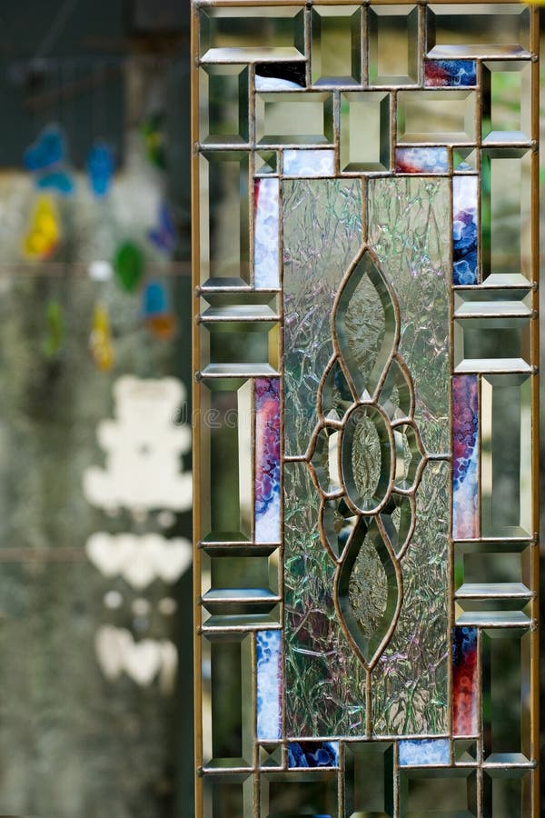 Door glass stock image. Image of modern, security, home 5123599