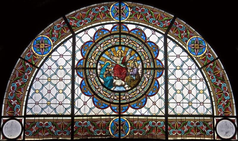 Stained-glass window 112
