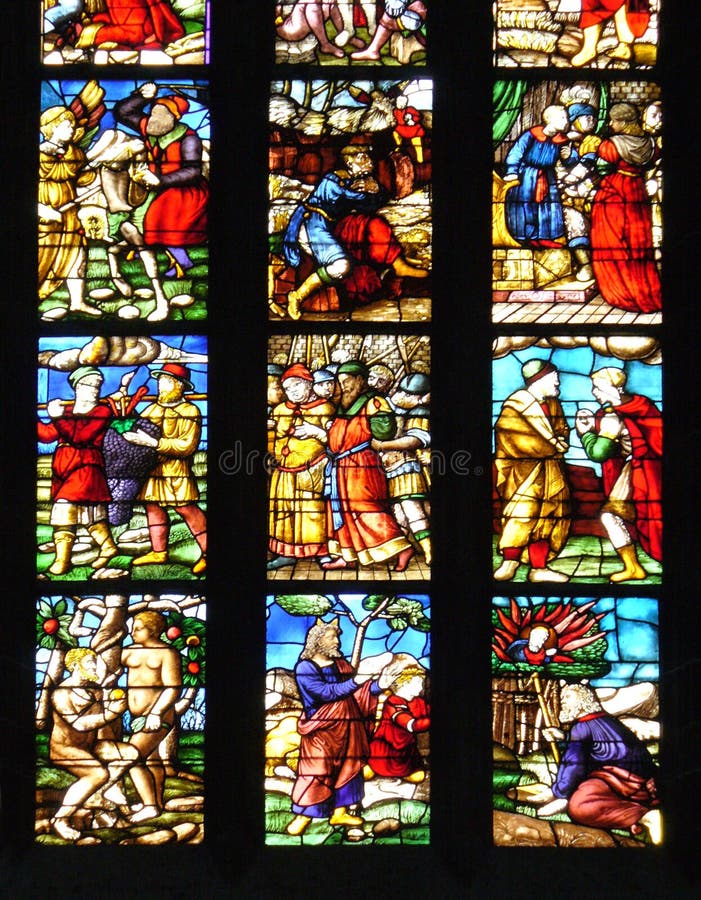 Stained glass window