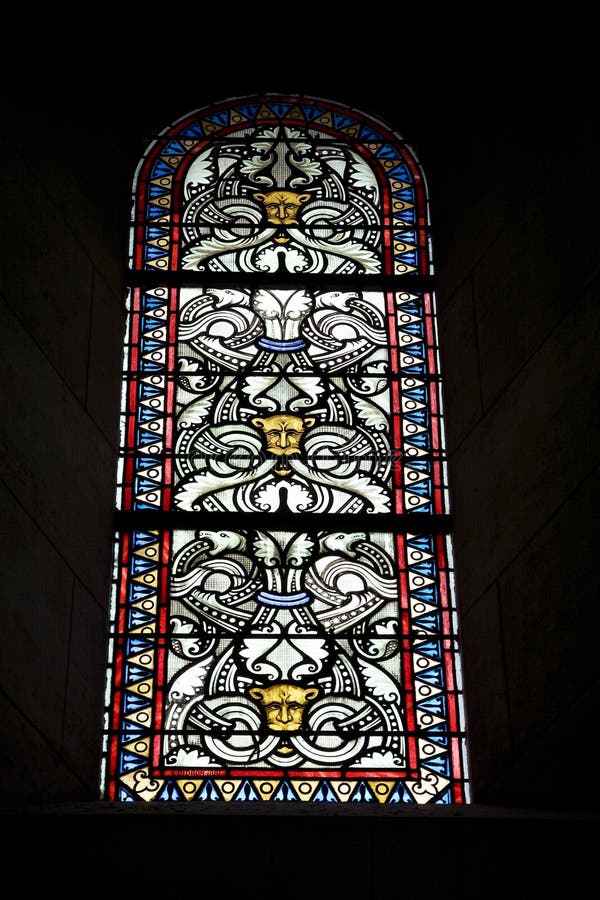 Stained glass window