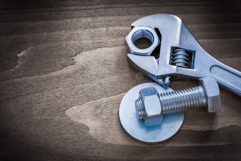 Stainless Adjustable Spanner Bolt Washer Screwnut and Screwbolt Stock