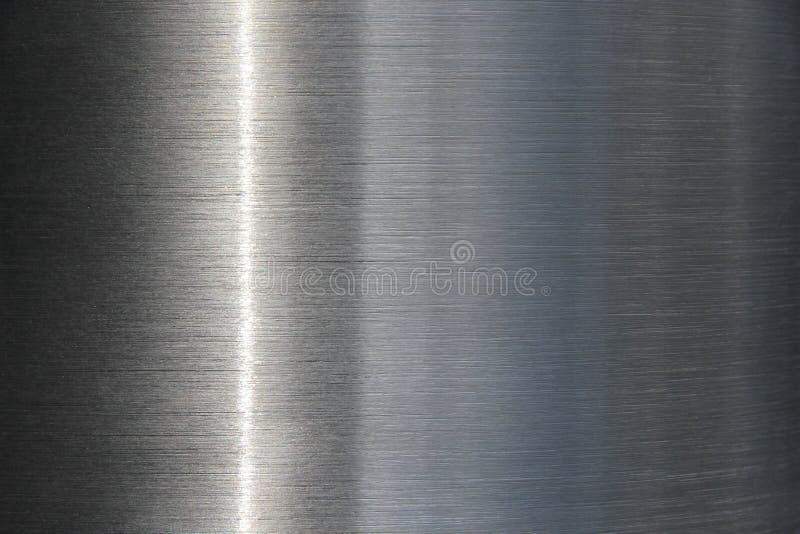 Stainless Steel Background with a Streak of Light Stock Image - Image of  background, steel: 36706331