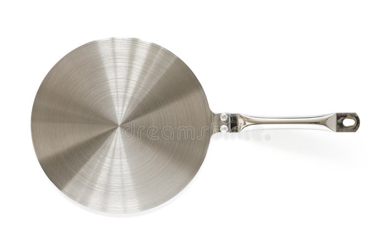 Cookware on a Stainless Steel Heat Diffuser Plate Over a Cooktop. Kitchen  Appliance for Induction Hob Allows To Use Small Diameter Stock Image -  Image of kitchenware, conductivity: 194094277