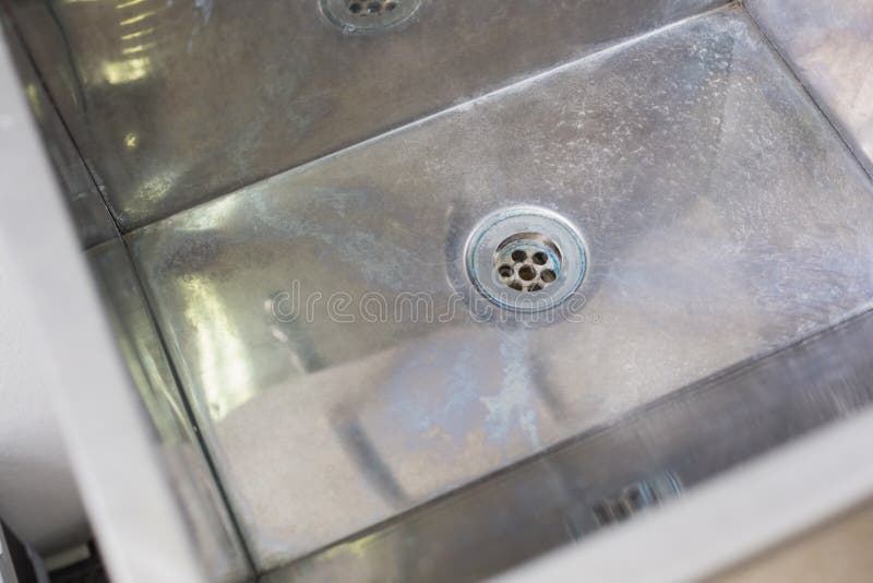 Stainless Steel Kitchen Sink and Drain Stock Photo Image of plumbing