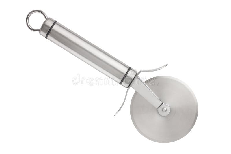 Stainless steel pizza cutter