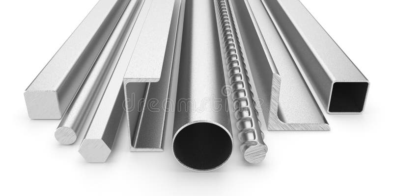 Stainless steel products vector illustration