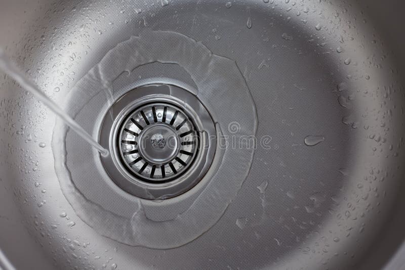 Stainless Steel Sink Plug Hole Stock Photos Download 504 Royalty Free