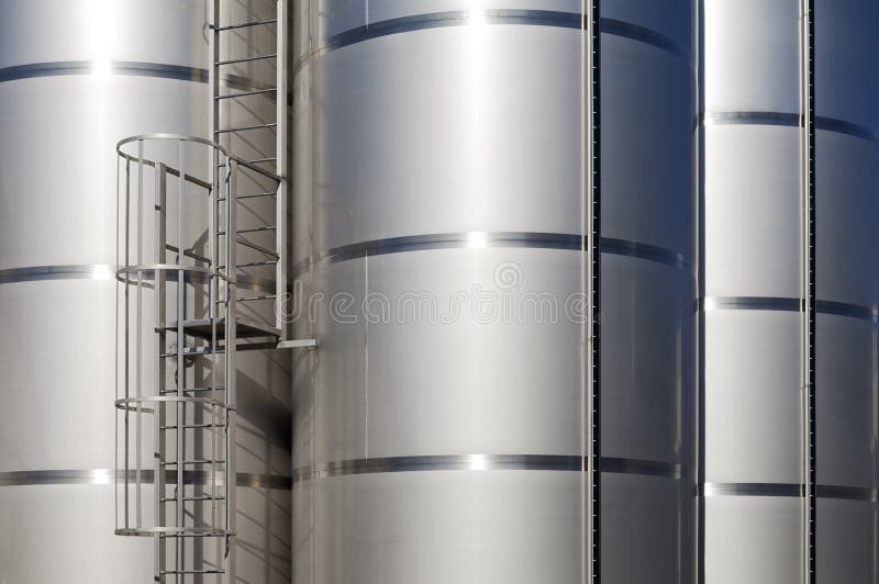 Stainless steel tanks