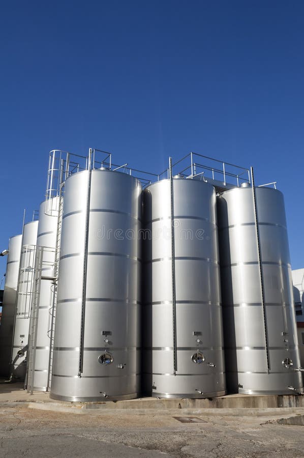 Stainless steel tanks