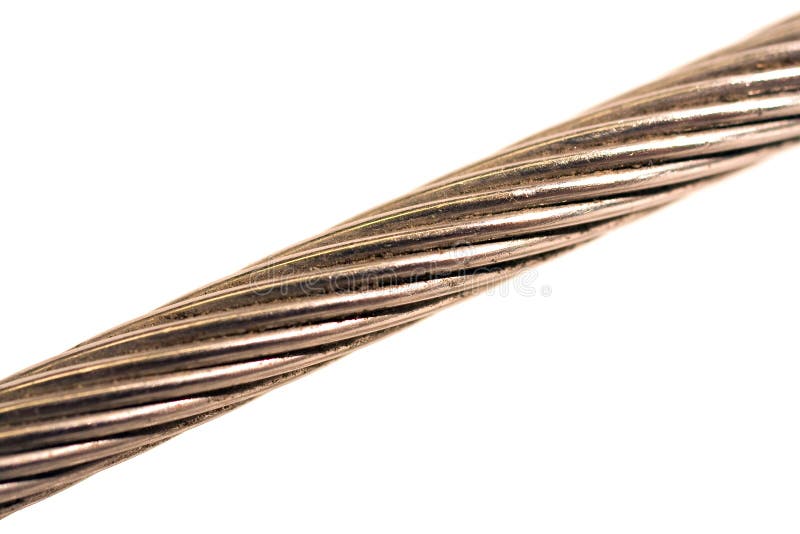 Stainless steel wire royalty free stock image