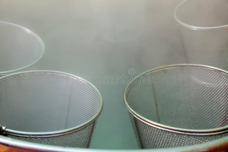 Stainless steel wire kitchenware royalty free stock photography