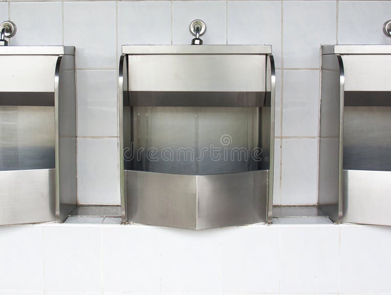 ZARBAILRE 304 Stainless Steel Urinals, Residential Use Bathroom Toilet  Urinal, Male Urinal for Schools/Kindergartens/Shopping Malls/Public Places