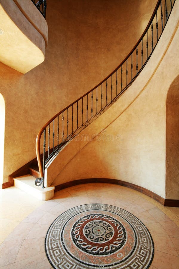Staircase in a historic building