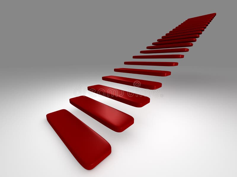 Stairs royalty free illustration