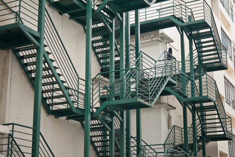 Stairs along a busy street stock image. Image of town 28140205
