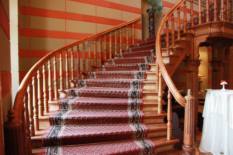 Stairs in castle