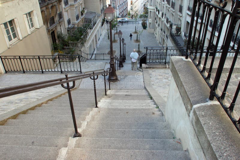 Stairs at Montmartre