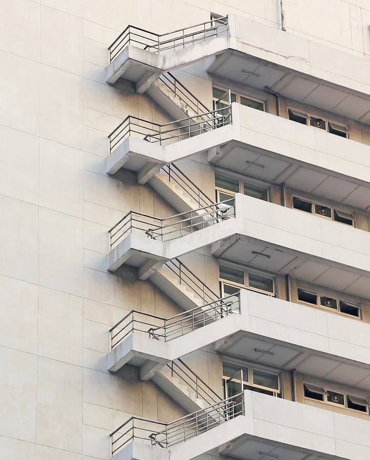 Stairs Outdoors, Fire Escape Stock Photo Image of industry, fire