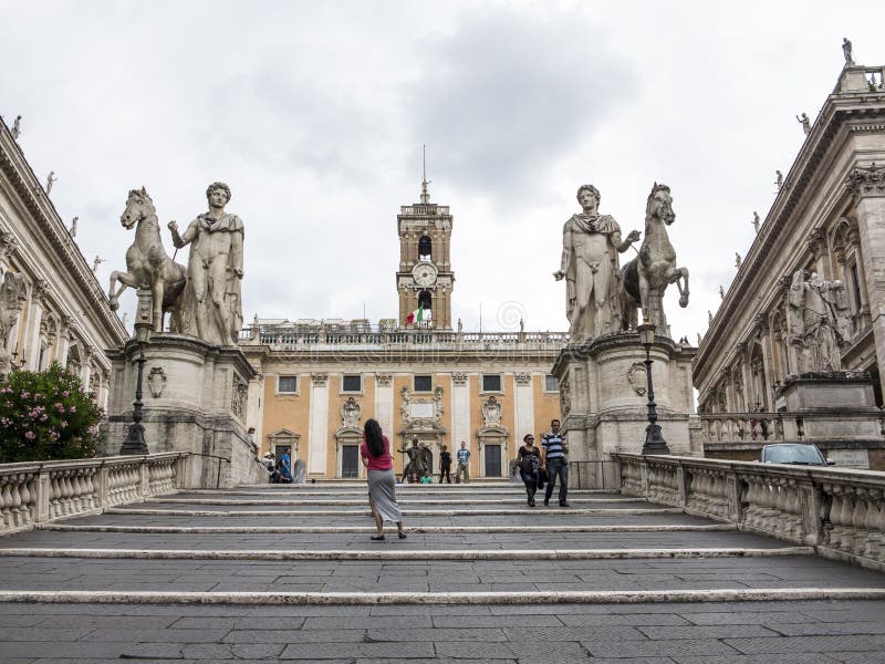 Stairs to Piazza del Campidoglio