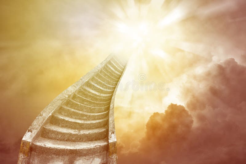 Stairway to heaven stock photo. Image of photograph - 139406458