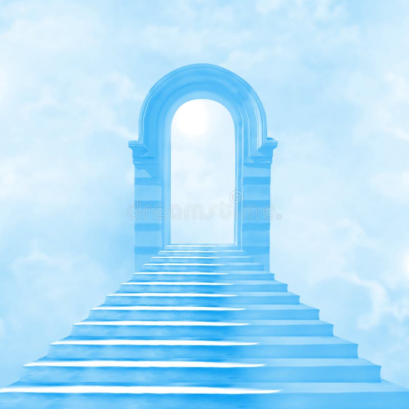 Stairway to heaven Royalty Free Vector Image - VectorStock