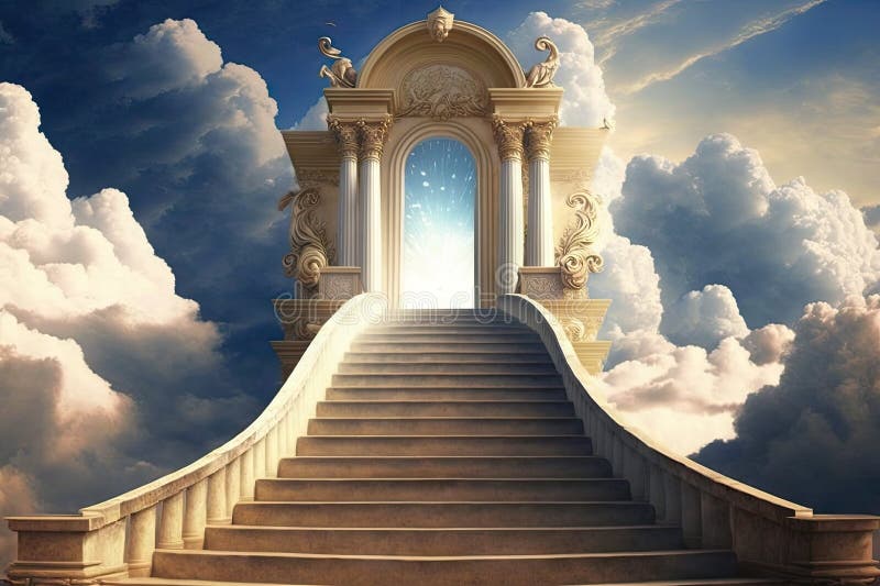 Download Stairs Stages Heaven Royalty-Free Stock Illustration