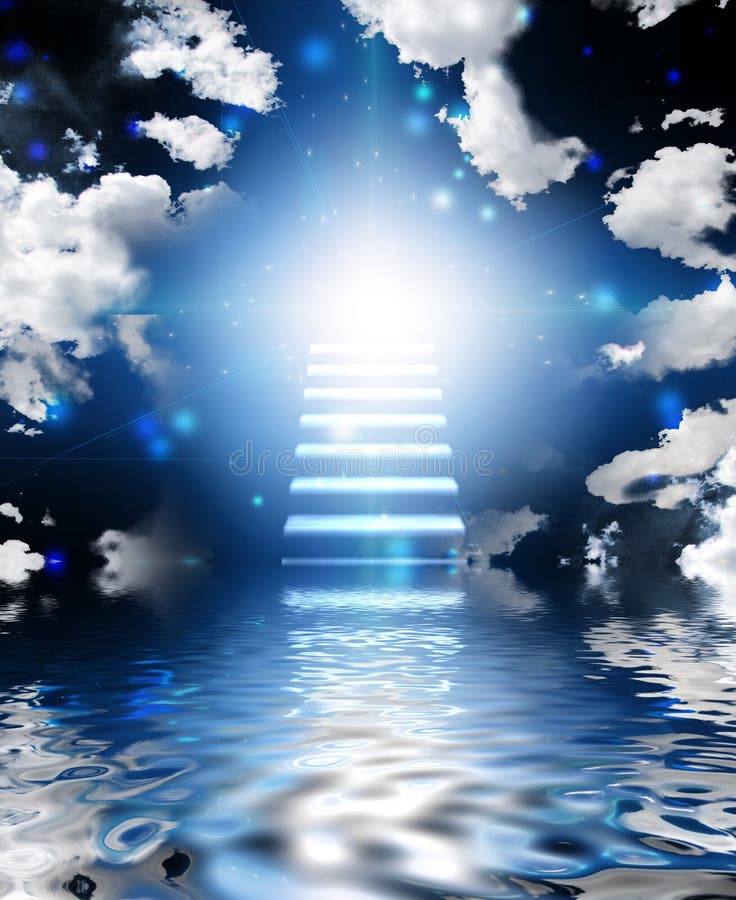 Stairway To Heaven Stock Illustrations – 2,963 Stairway To Heaven