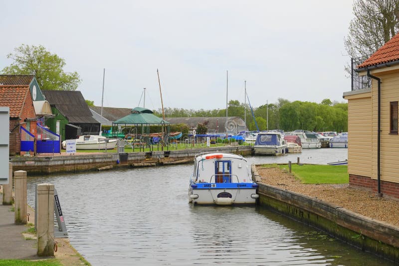 The Staithe Dock in Stalham Editorial Photography Image of dock