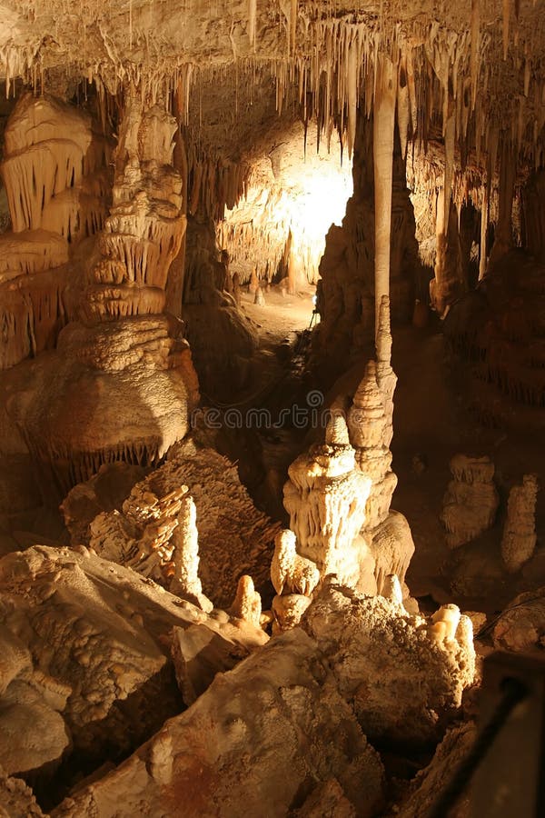 Stalactite Cave royalty free stock image
