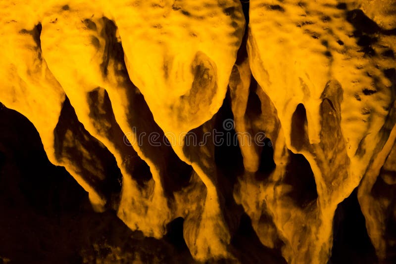 Stalactites stalagmites cave royalty free stock photography