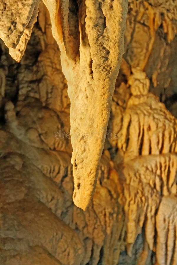 Formovanie stalagmity.