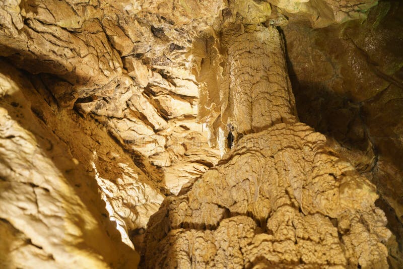 Underground grottes royalty free stock photography Underground grottes royalty free stock photography