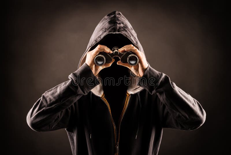 Stalker royalty free stock photo