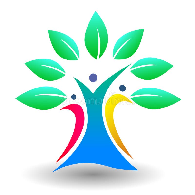 Stammbaumlogo lizenzfreie abbildung Stammbaumlogo lizenzfreie abbildung