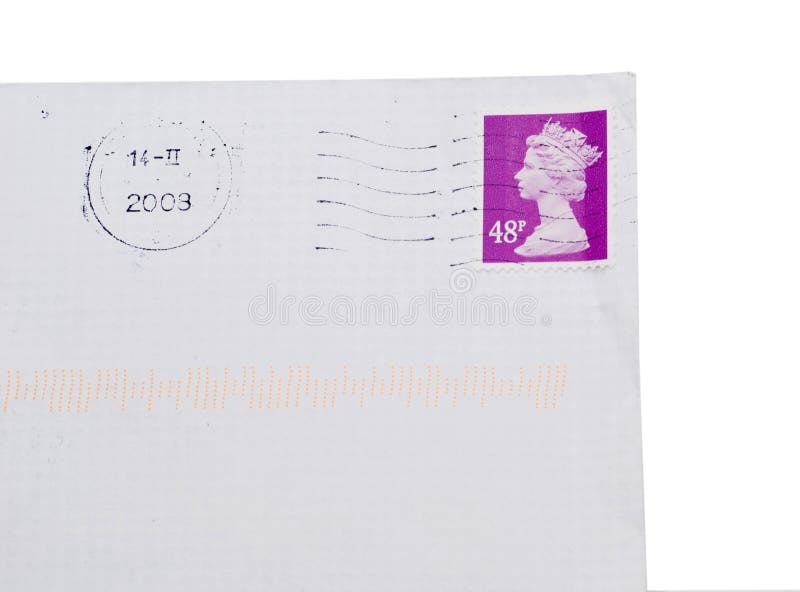 Stamp and envelope editorial photo. Image of greeting 4530216