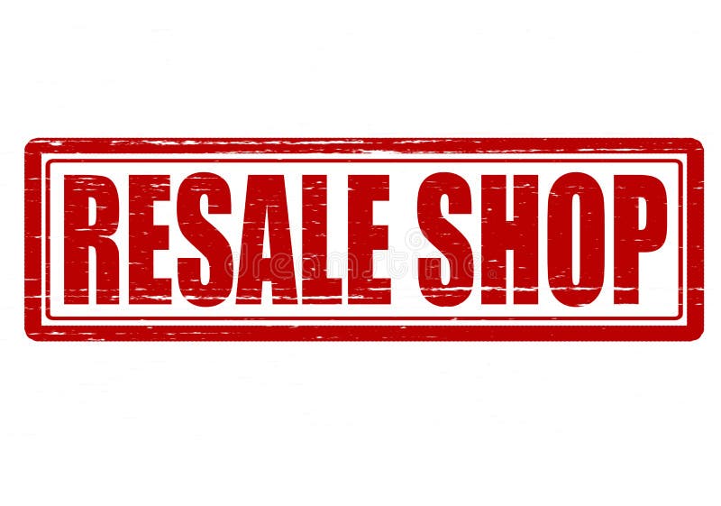 Resale shop stock illustration. Illustration of grungy 109909391