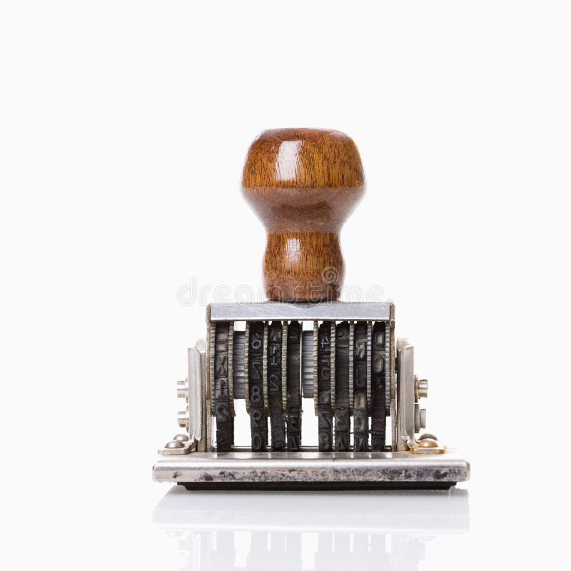 Stamp tool. stock photo. Image of numbers, date, stamp 3531862