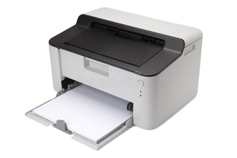 Stampante a laser fotografie stock libere da diritti Stampante a laser fotografie stock libere da diritti
