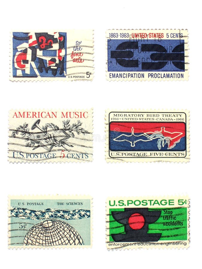 Us Stamps editorial image. Image of macro, isolated, watermark - 1324515