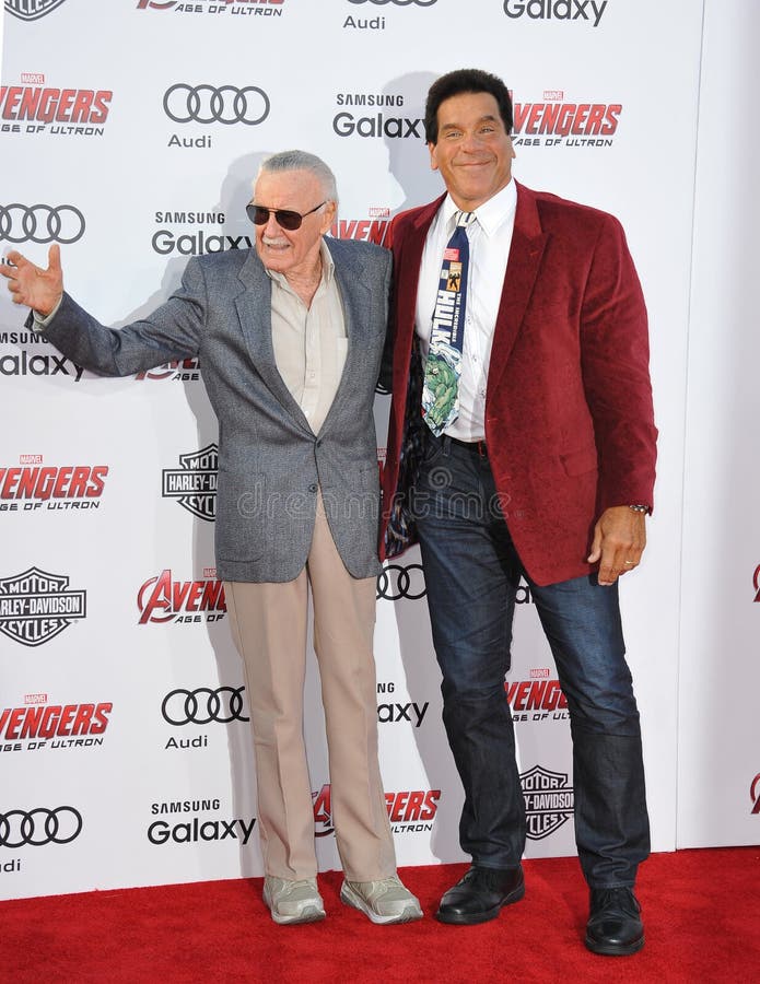 Stan Lee & Lou Ferrigno Editorial Photography - Image of producer, event:  172963212