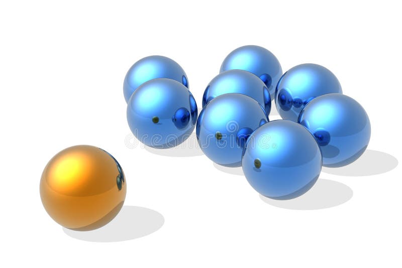 Spheres diagram stock illustration. Illustration of golden - 4151545