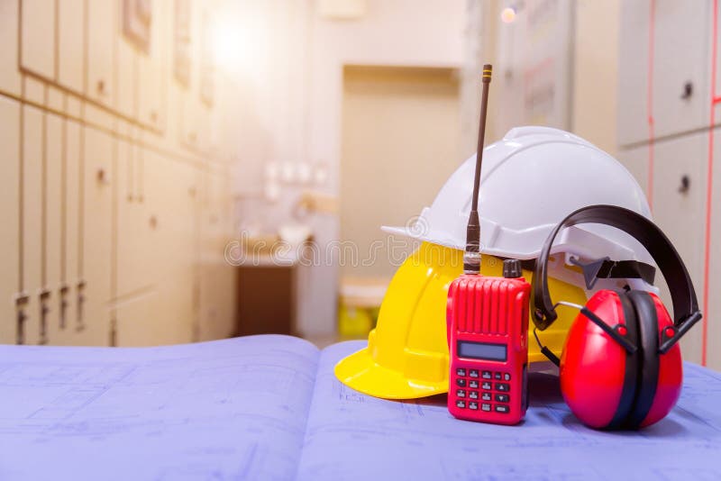 Standard Construction Safety Equipment in Control Room, Construction