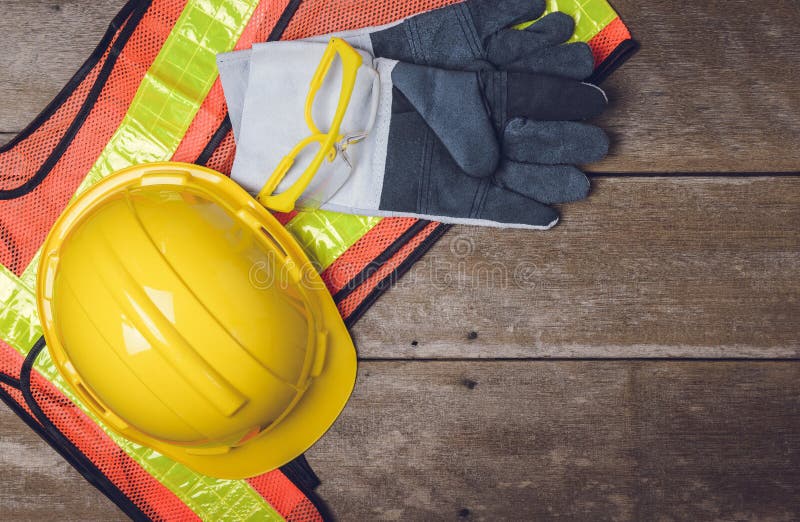 Standard Construction Safety Equipment Stock Image Image of