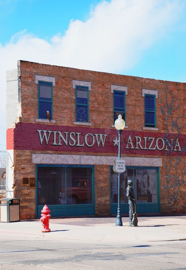 Winslow Arizona Corner stock photo. Image of culture, winslow 4109278