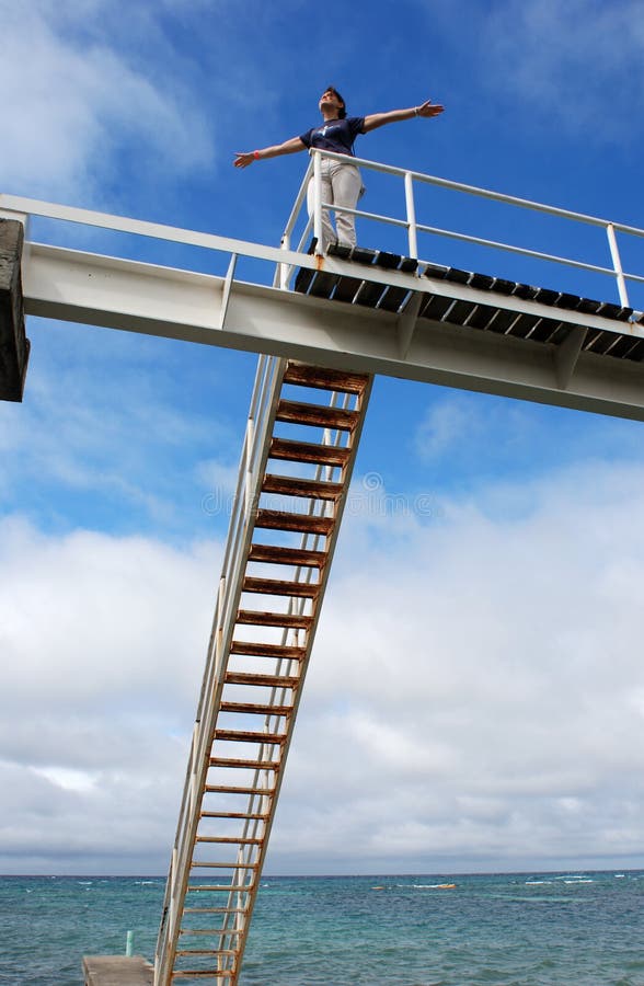 Standing On A Bridge