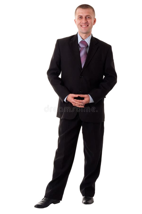 Standing man royalty free stock image