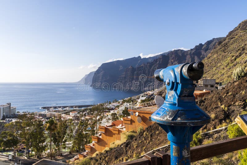 Standpunkt bei Teneriffa stockfotografie Standpunkt bei Teneriffa stockfotografie
