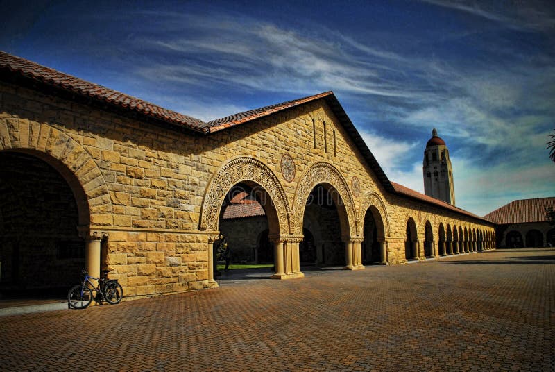 Stanford Hoover Tower royalty free stock photos
